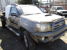 2009 TOYOTA TACOMA SR5 TRD SPORT GRAY DOUBLE CAB 4.0L AT 4WD Z16384